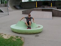Mit Westrand zum Skatepark in Pichling