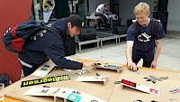 Fingerboardpark beim Tag der offenen Tür im JUZ